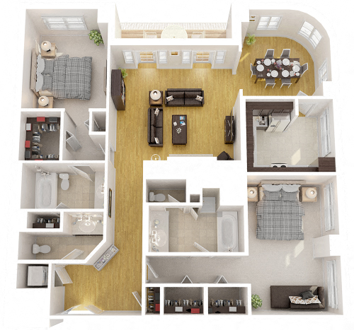 2401 Pennsylvania Avenue NW 1-2 Beds Apartment for Rent - Photo Gallery 15